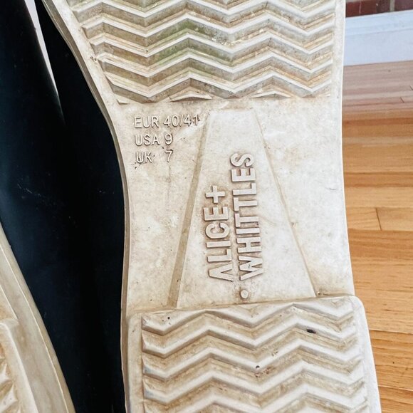 Alice + Whittles Minimalist Rain Boots Womens 9 - Picture 10 of 16